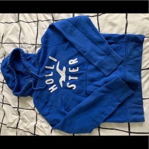 2012 Blue Hollister Hoodie - Men’s Medium